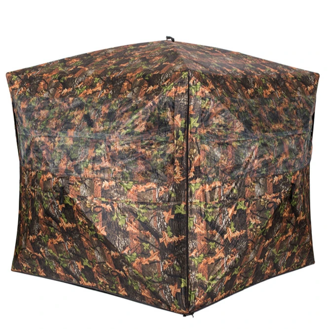 

4 person foldable Hunting Ground pop up Blind Tent, Camo