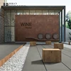 Full range of 20mm granite look outdoor tile white grey black beige color 600x600