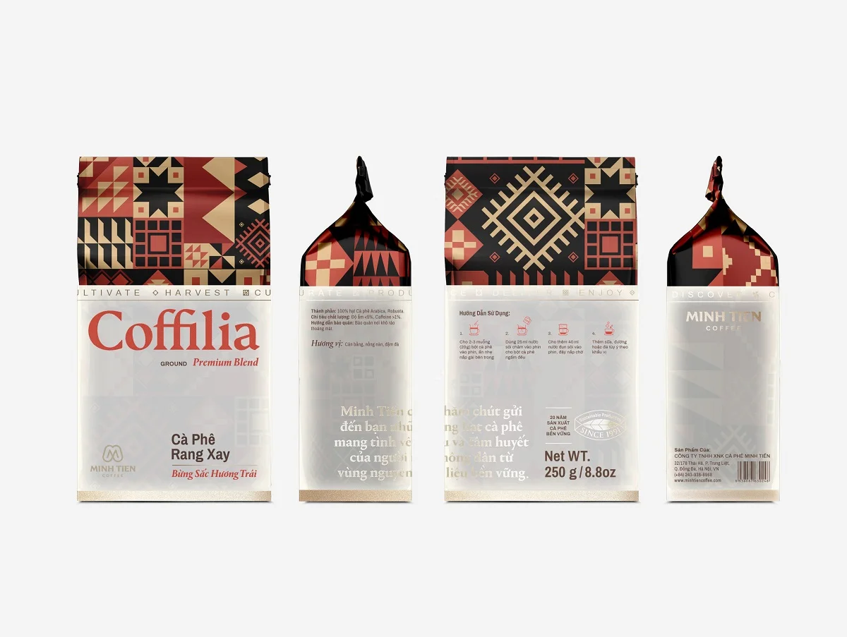 
Arabica And Robusta Variety Brilliant Fruit Flavor Coffilia Roasted Ground Coffee From Vietnam 