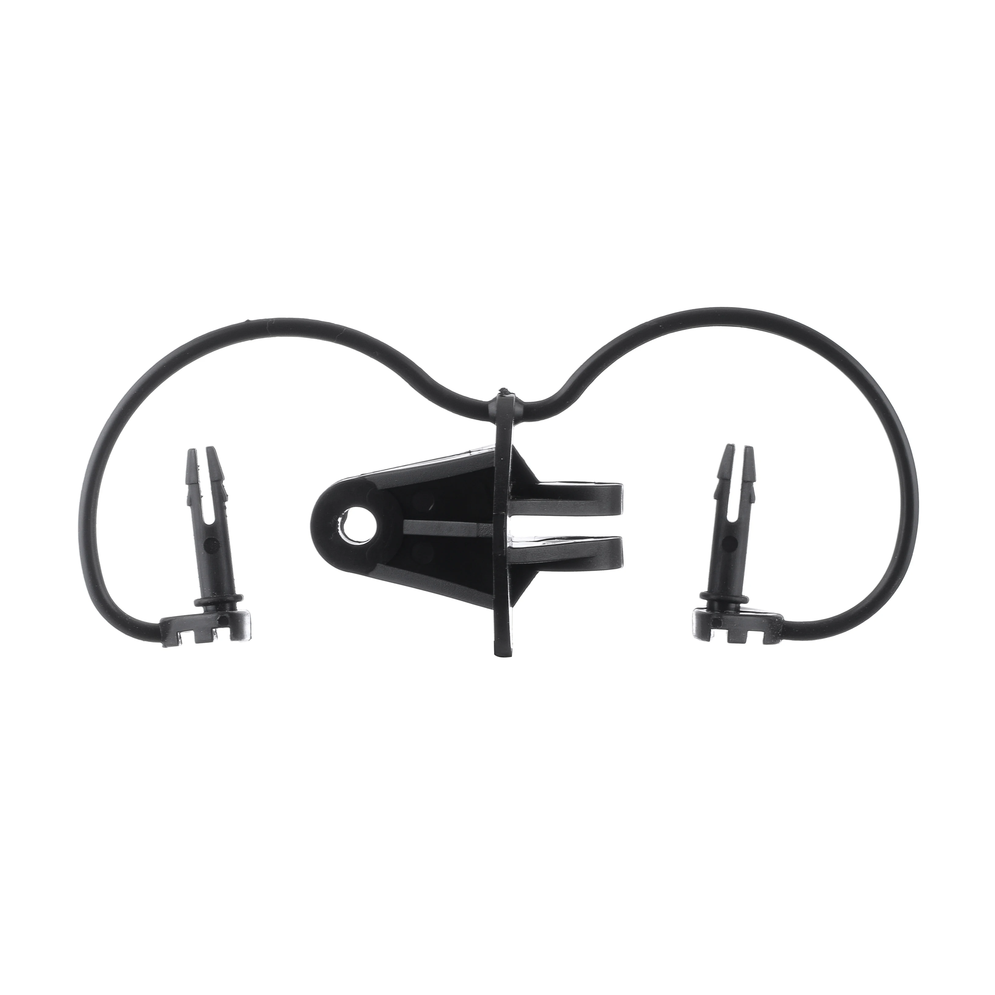 

Small Plastic Insulator Steel Pin-lock Post Insulator for Electric Fence, Black;yellow