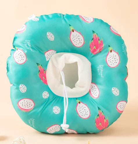 

Soft Round Cotton E Collar Elizabeth Collar Healing Aid Pet Collar