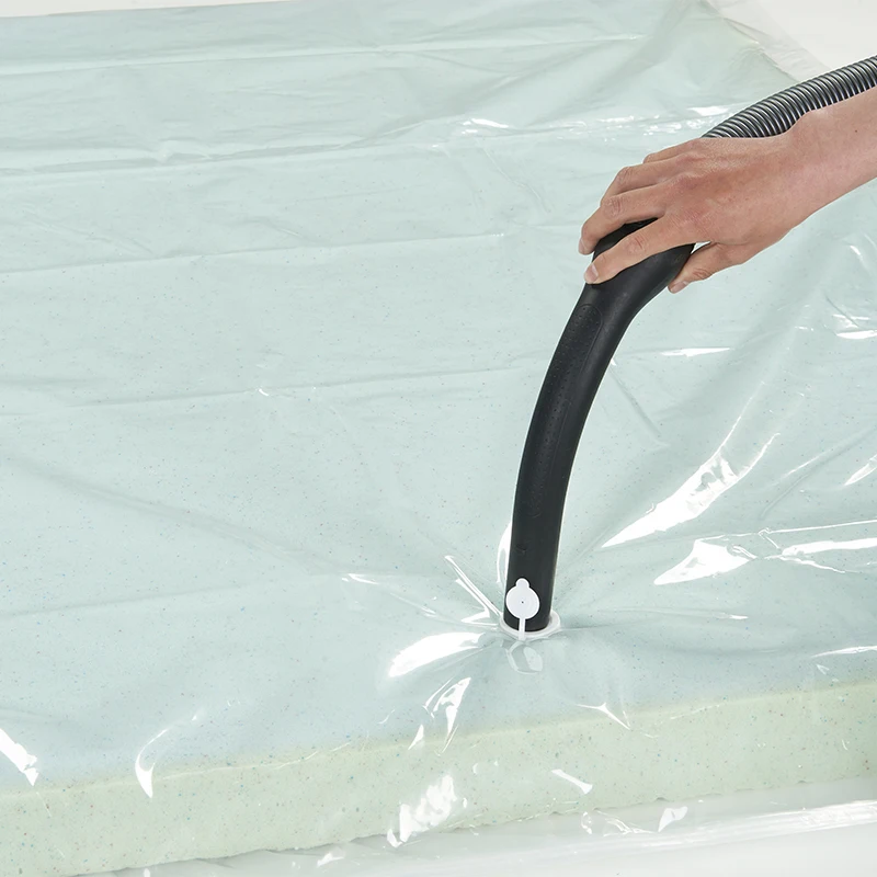Seal Storage Mattress Moving Bag With Zipper Compressed Plastic For