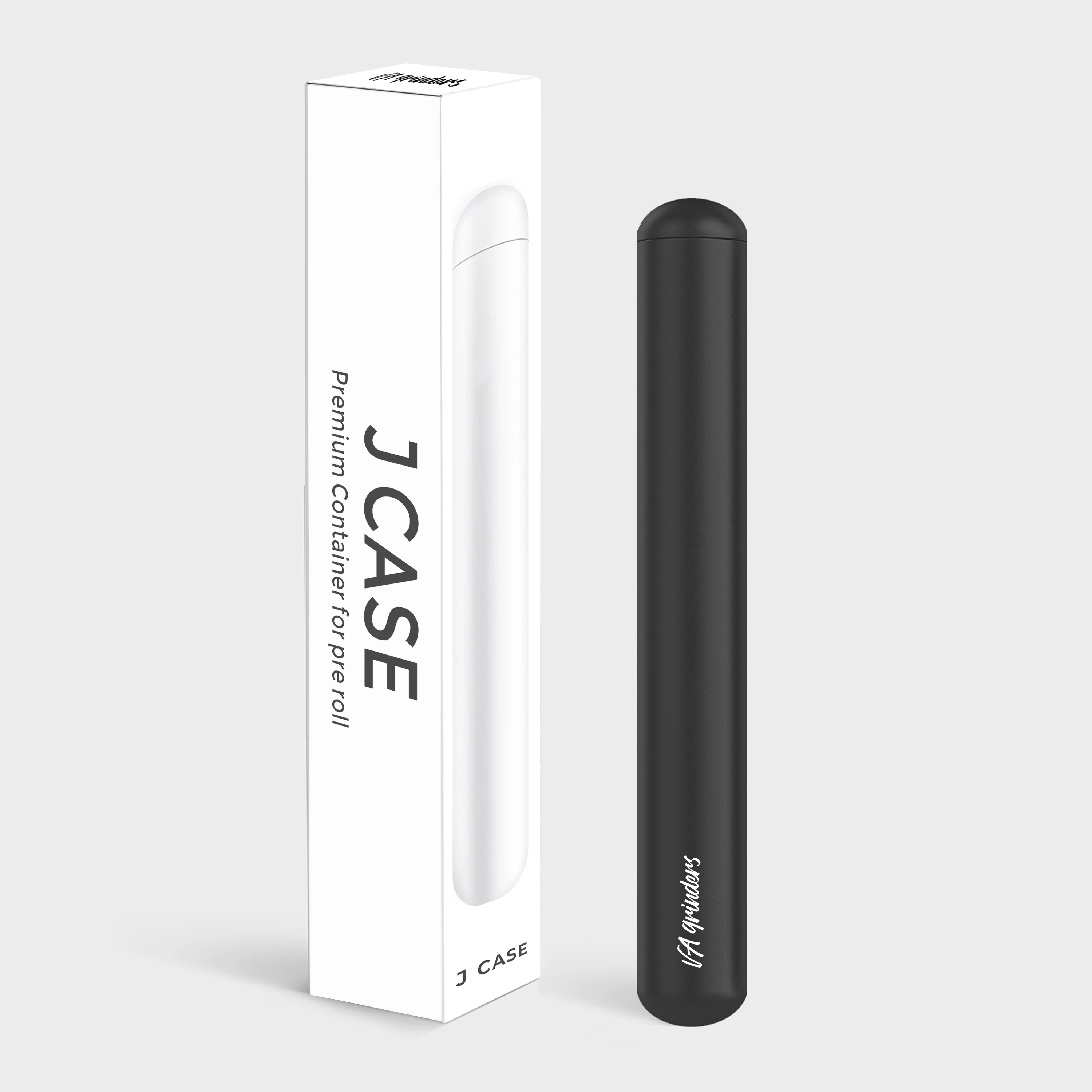 

custom aluminum doob tube case, waterproof , airtight smoking joint holder