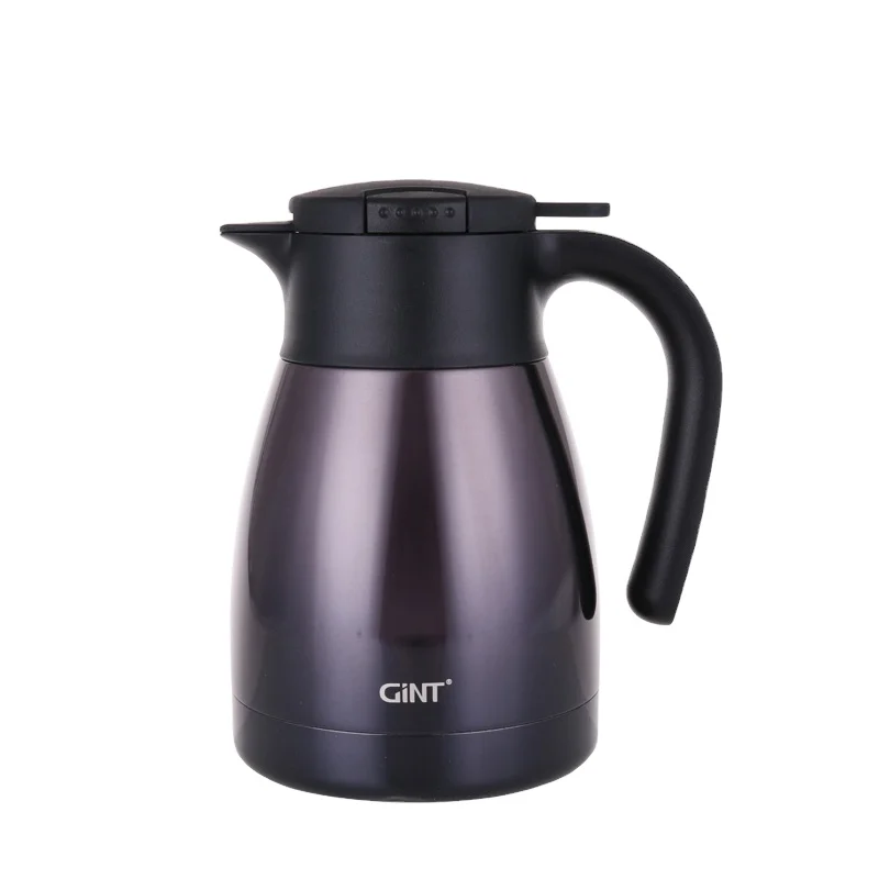 

coffee kettles water bottle stainless steel vacuum flasks customized logo 1.5L luxury copper food grade thermo tea coffee pot, Custom color