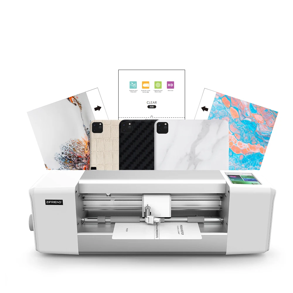 

ZIFRIEND 2021 New Arrived Film Tpu Screen Protector For iPhone For Samsung Mobile Phone Film Cutting Machine