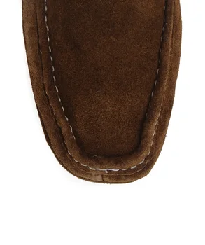 cheap suede loafers