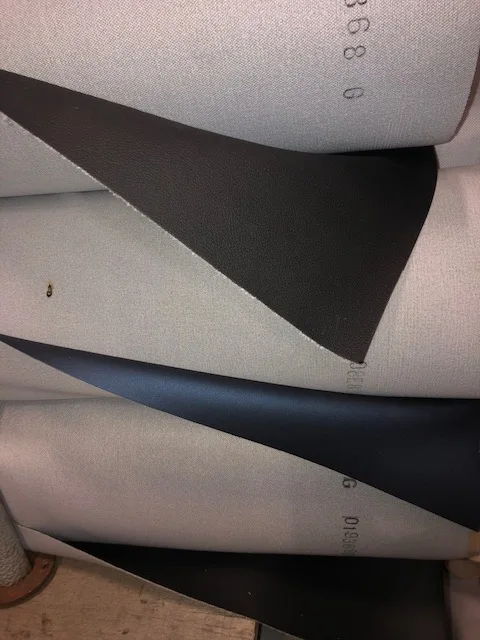 
PVC artificial leather / PVC synthetic leather carseat / PVC stock lot 