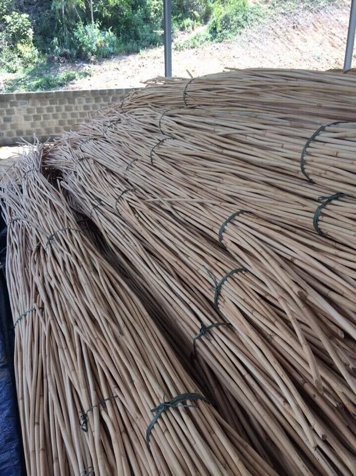 Raw Rattan Cane/ Rattan Cut Pole/100 Nature Dry Straight Rattan Bamboo