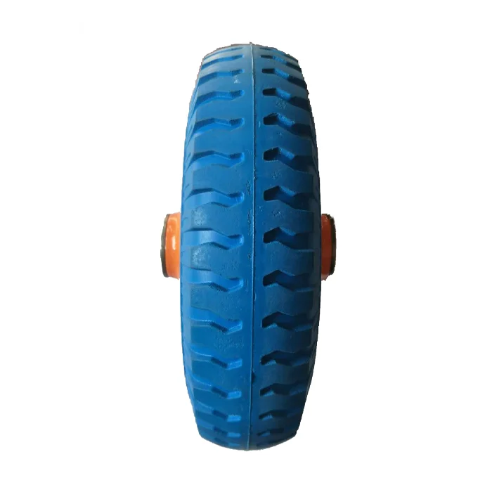Innovative Endurable Wheels Steel Rubber Colorful Pu Foam Wheel 2.5044 For Wheelbarrows Sealed