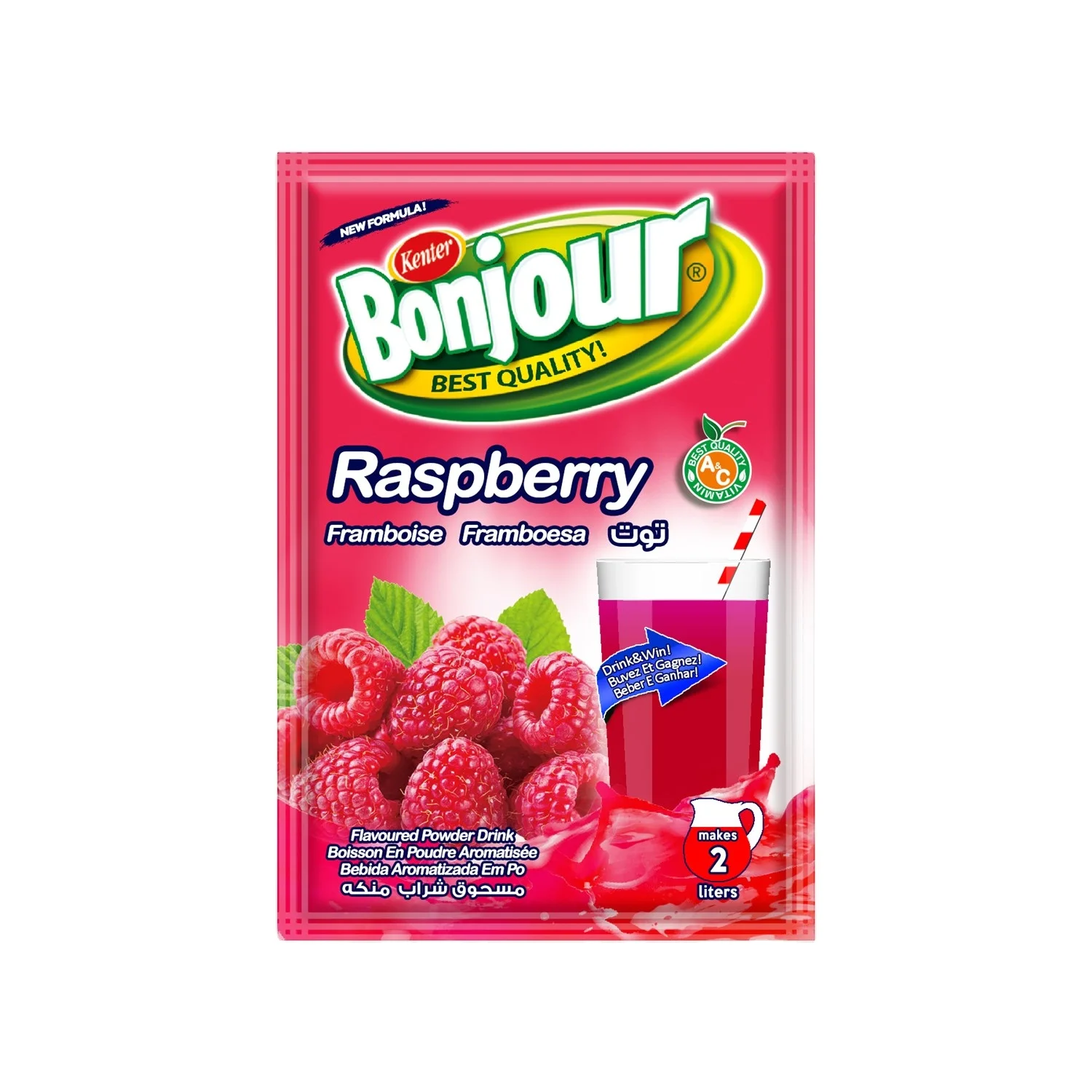 
Bonjour Instant Powder Drink - Flavoured Instant Powder Drink - 9 Different Flavor Options 