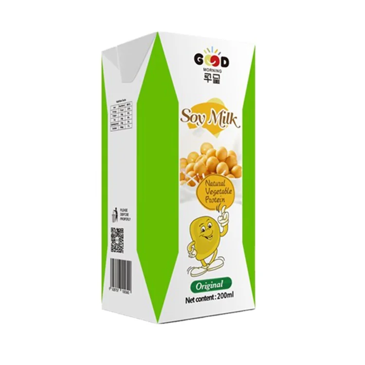 
200ml soy milk original oat taste soybean milk 
