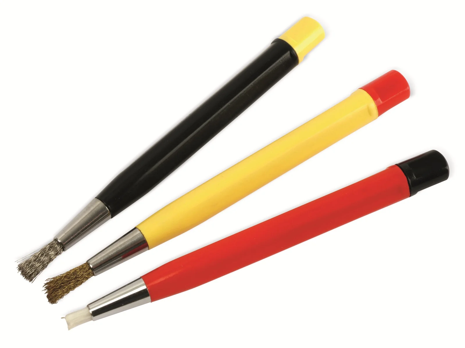 Neilsen 3PC Pen Style Retractable Scratch Brush Set Fibreglass CT4318 