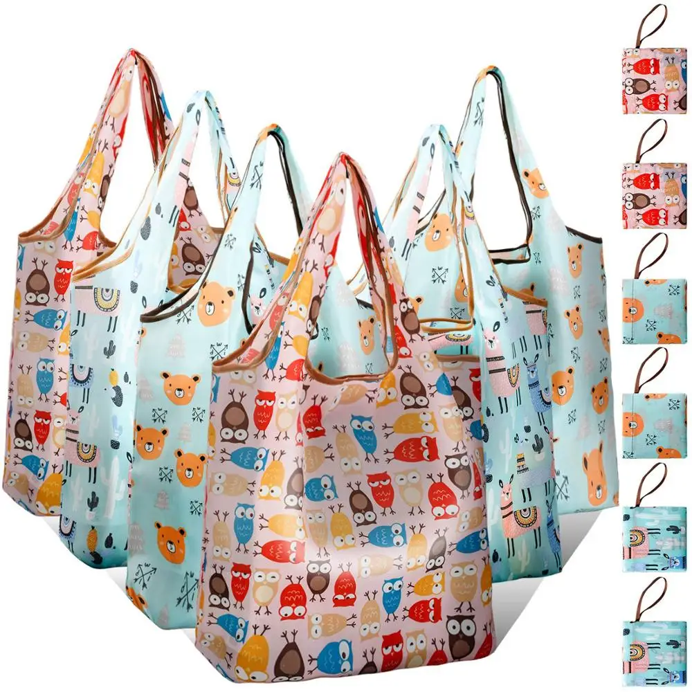 

Free sample reusable foldable custom grocery shopping bag with low MOQ, Customized color