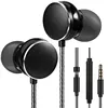 Earphones Wired High Bass Sound Earbuds Headphones with Mic