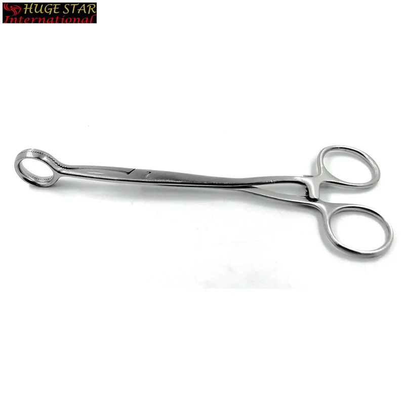 
Surgical Collins Tongue Seizing Forceps 6.5 Jaws Wide/Laboratory Forceps 