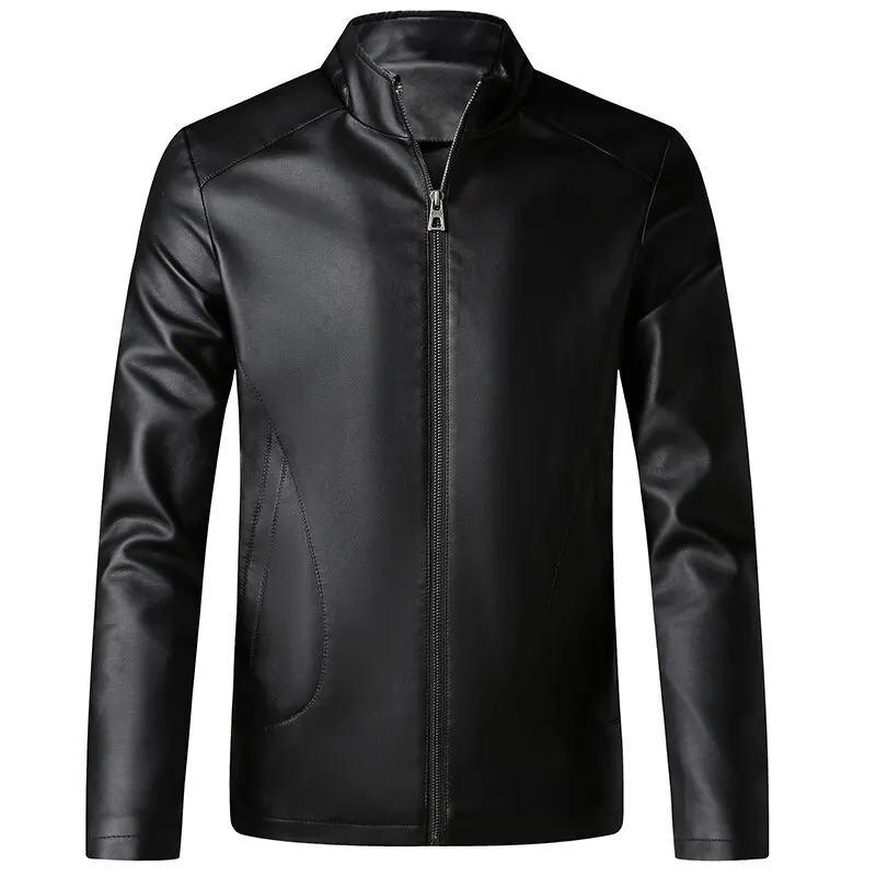 
Men Genuine Leather Jacket made by (Tallians International) 