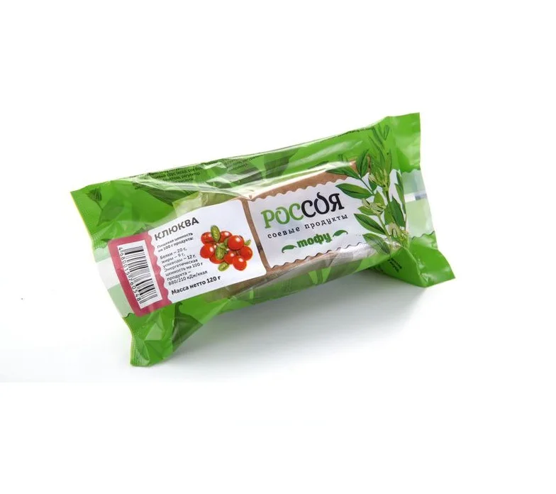 
120 g Russian Vegan Natural Extra Firm Cranberry Tofu 