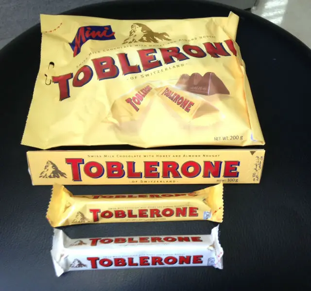 Tesco Toblerone White 360g / Toblerone Chocolates & Candies/ Buy