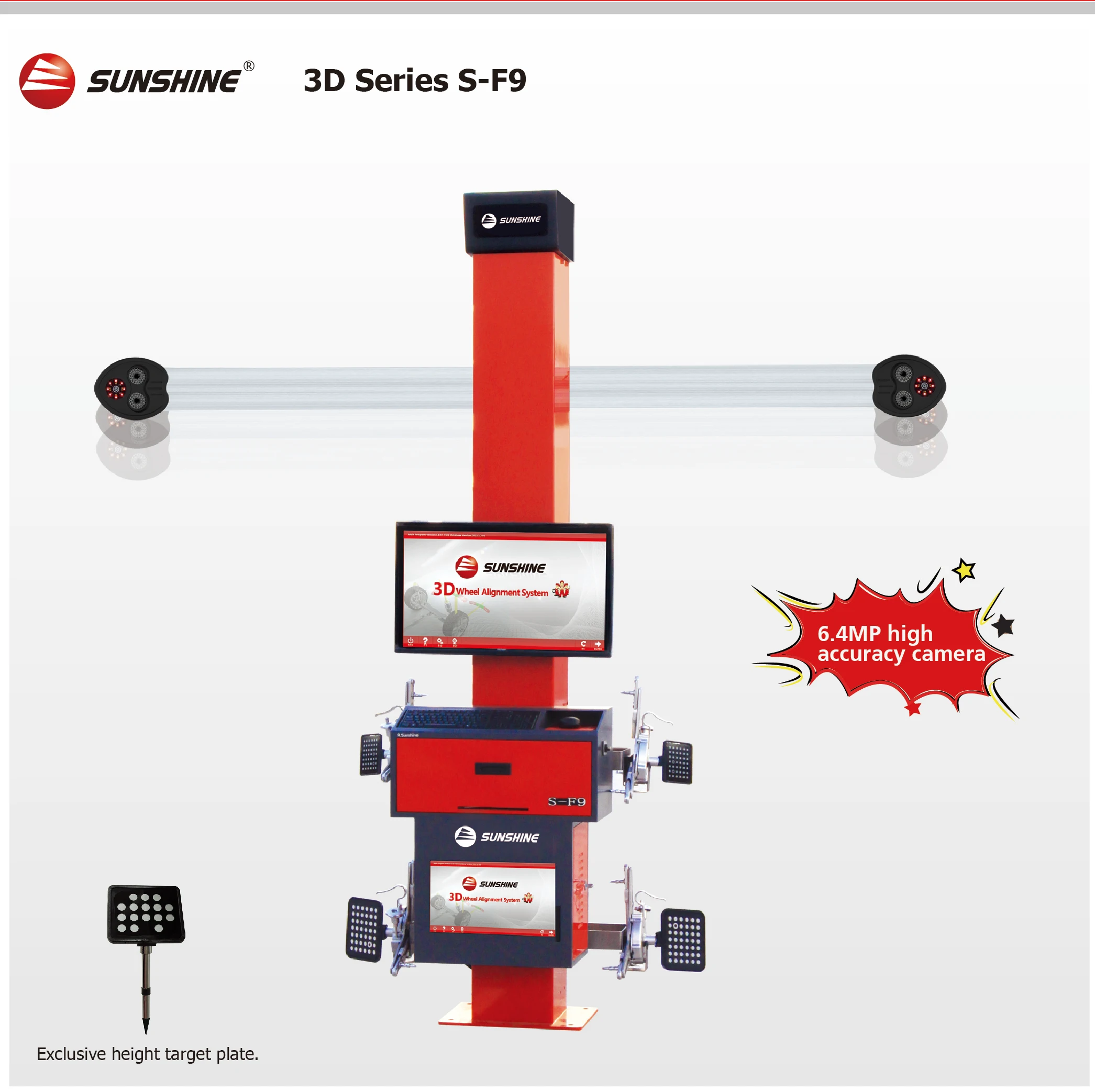 Sunshine Electronic Wheel Alignment Buy Machine To Align Car,Garage