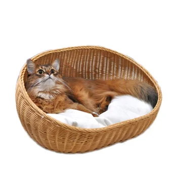 oval cat bed