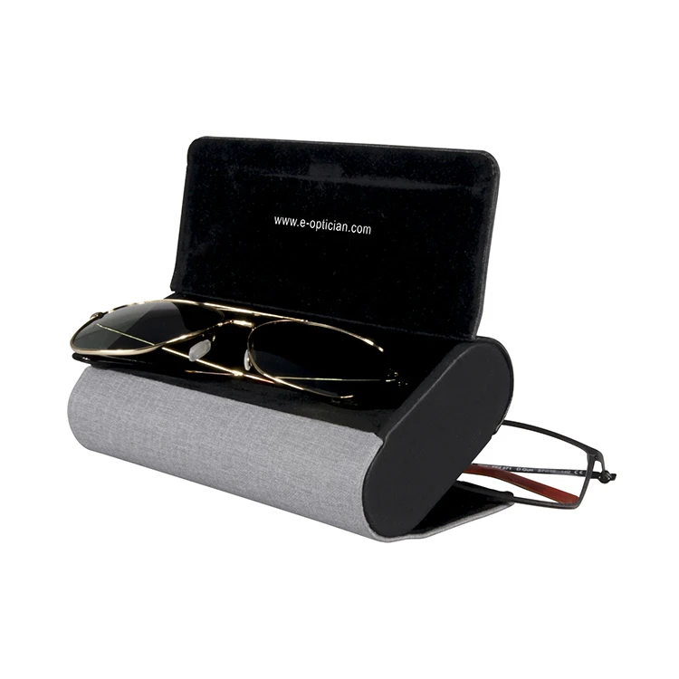 

Custom Logo Hard Shell Double Glasses Case for Two Pairs Glasses