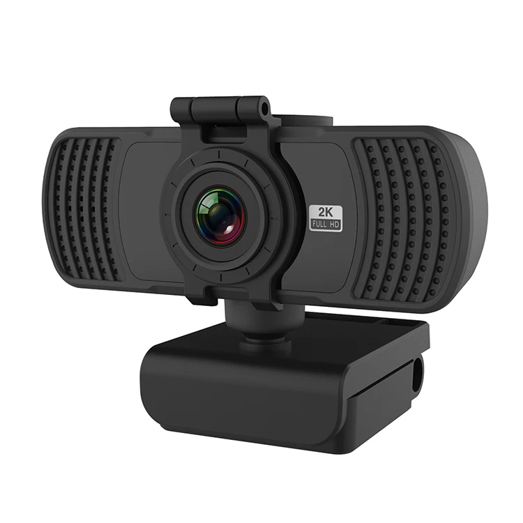 

2K Microphone USB Cameras Privacy Security Webcam Protection Full HD Webcam Suitable for Video Conference Calls