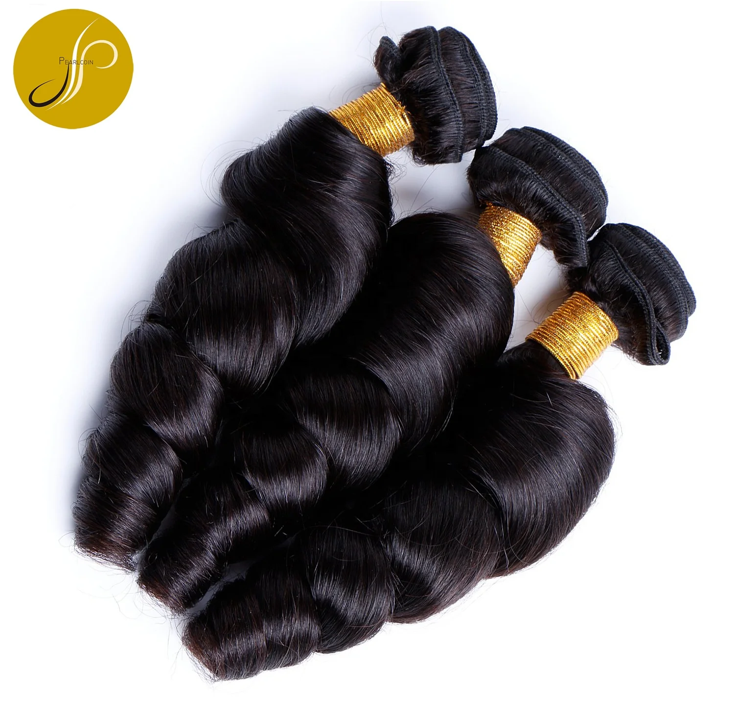 

PEARLCOIN WHOLESALE FACTORY PRICE Loose Wave Virgin Hair 9A Virgin Unprocessed Hair Loose Wave Bundles Brazilian Hair Vendor