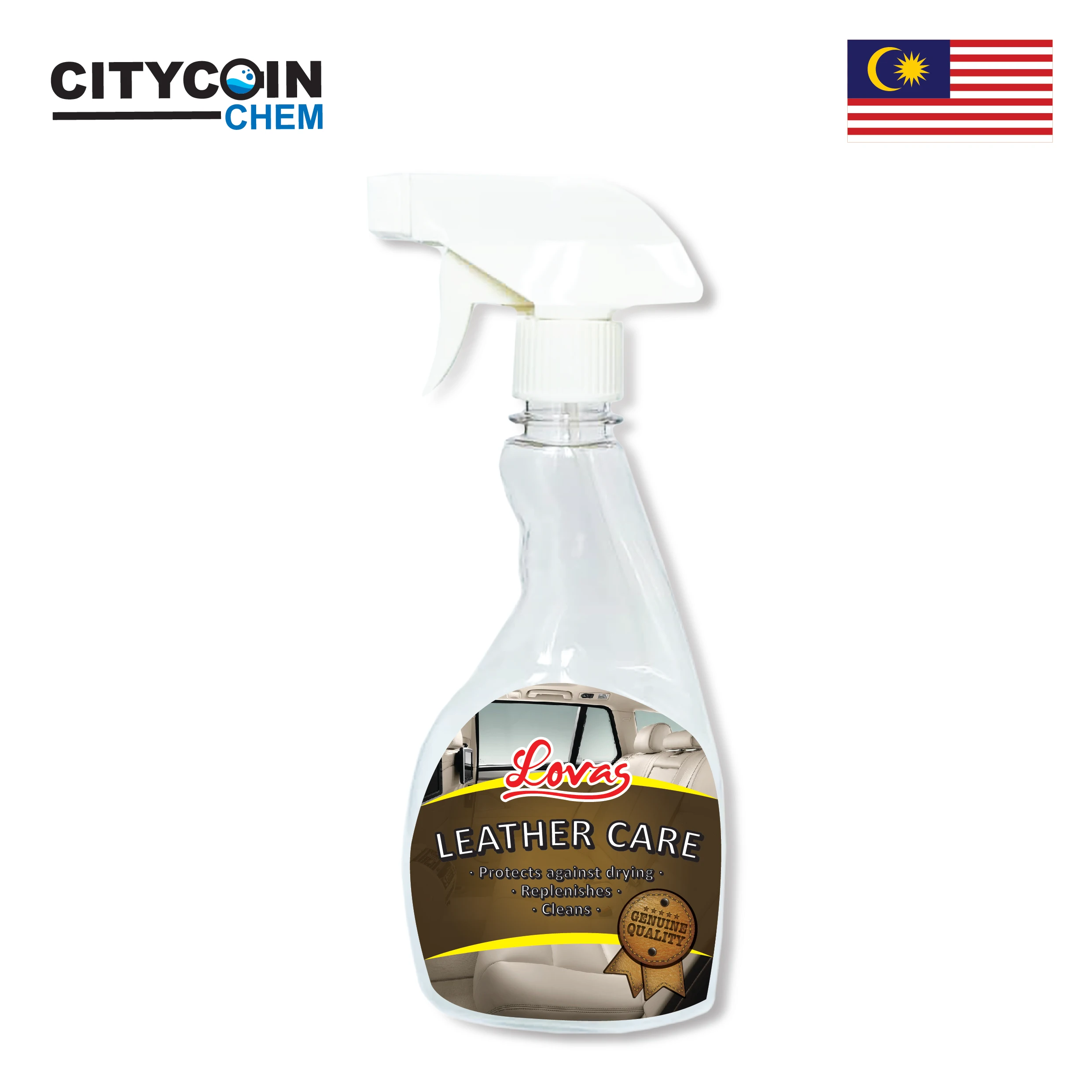 Spray Cleaner Ph Balanced Leather Detergent Clear Colourless Liquid