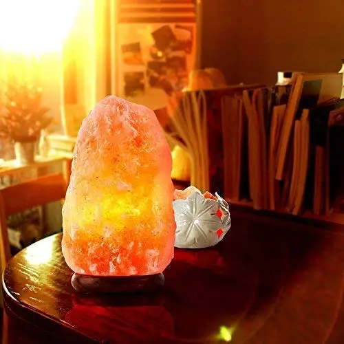 
Himalayan Natural Pink Salt Lamp for air purifying 