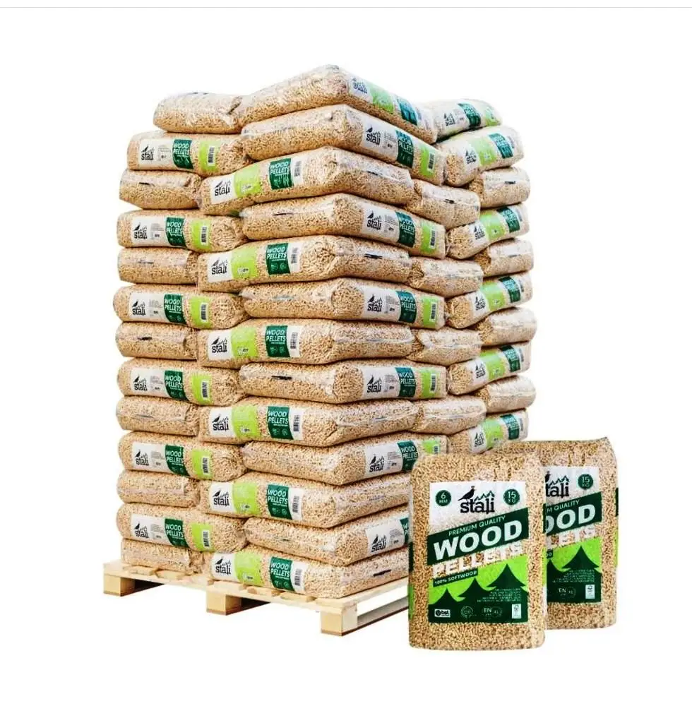 Wood Pellets En Plusa1 6mm/8mm In 15kg Bags Buy Wood Pellet,6mm Wood
