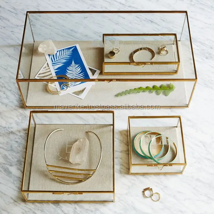 Glass Shadow Boxes, Jewelry Organization