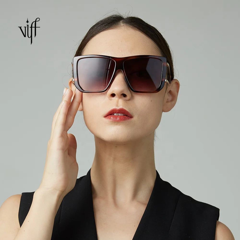 

Big Frame Sunglasses VIFF HP19110 Oversize Gradient Style Fashion Sunglasses