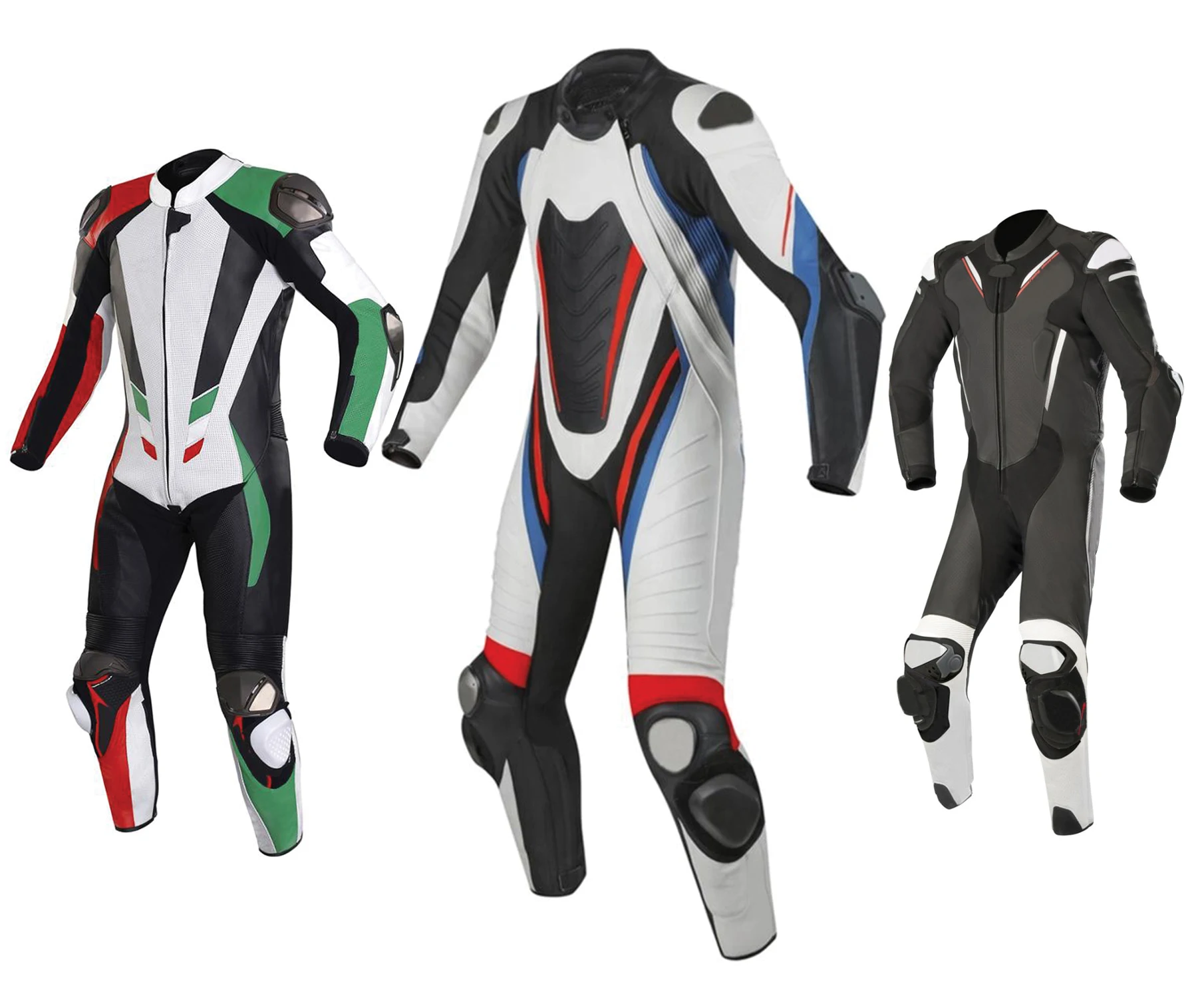 Latest Premium Quality Custom Men Motorbike Racing Suit Made Of Genuine