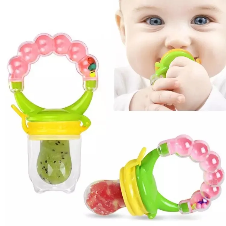 

Everystep Hand-Bell Design Fresh Vegetable Fruit Feeder Pacifier Baby Food Feeder