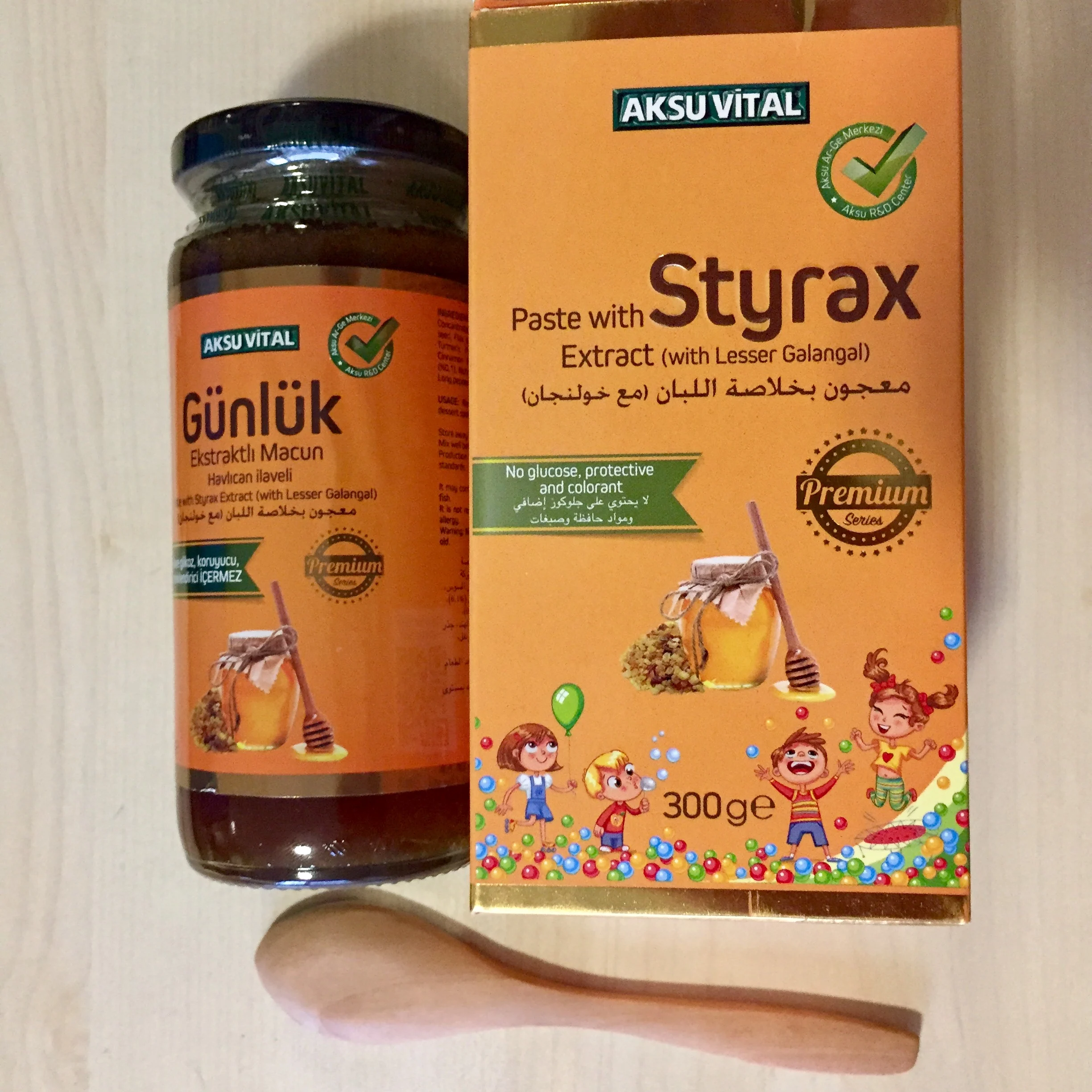 
Styrax Extract with Lesser Galangal Halal Baby Food Products Kids Dose Royal Jelly Pollen Honey Mixture Optimum Nutrition 