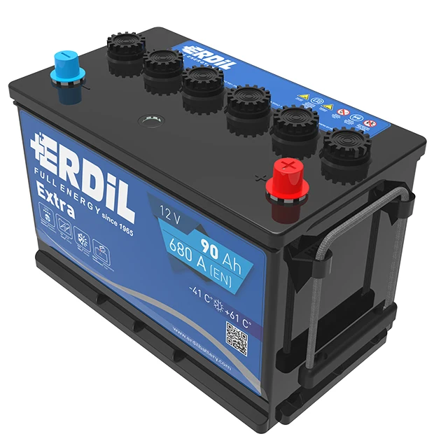 
12 V 90 Ah Heavy Duty Flat Battery 