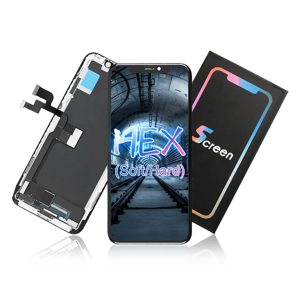 

Elekworld HX HEX Soft Hard OLED For iPhone X XS XS Max 11 Pro Max Display OLED Screen For iPhone patalla