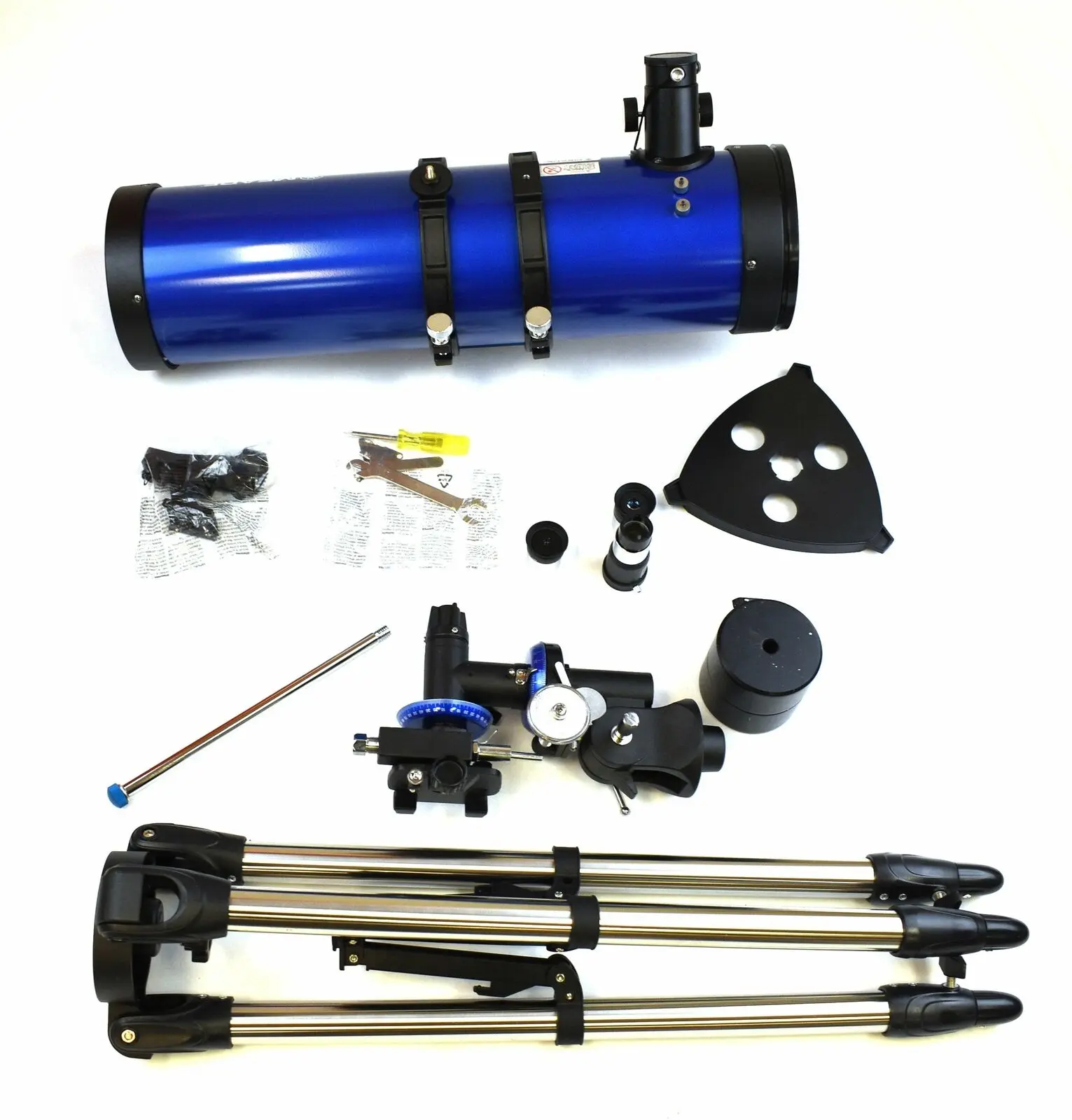 
100% Meade Polaris 130mm German Equatorial Reflector Telescope 