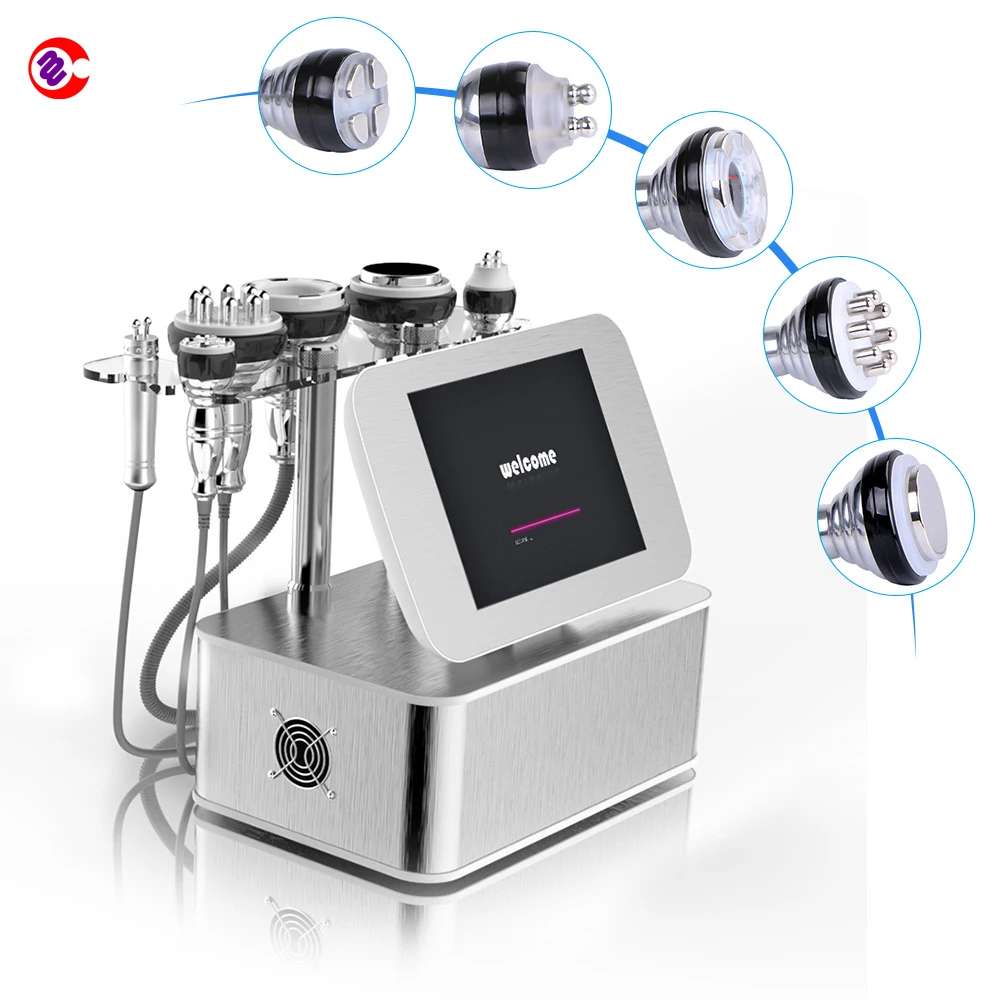 

RF Vacuum Ultrasonic 40K Cavitation Radio Frequency photon led skin rejuvenation fat packing machine