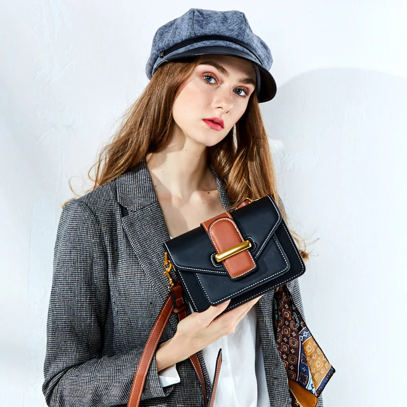 

TL7052 Wholesale New Trendy Famous Women Fashion Handmade Leather Bag