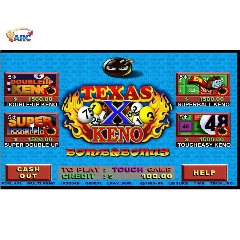 

80% TEXAS KENO Good hold Keno game