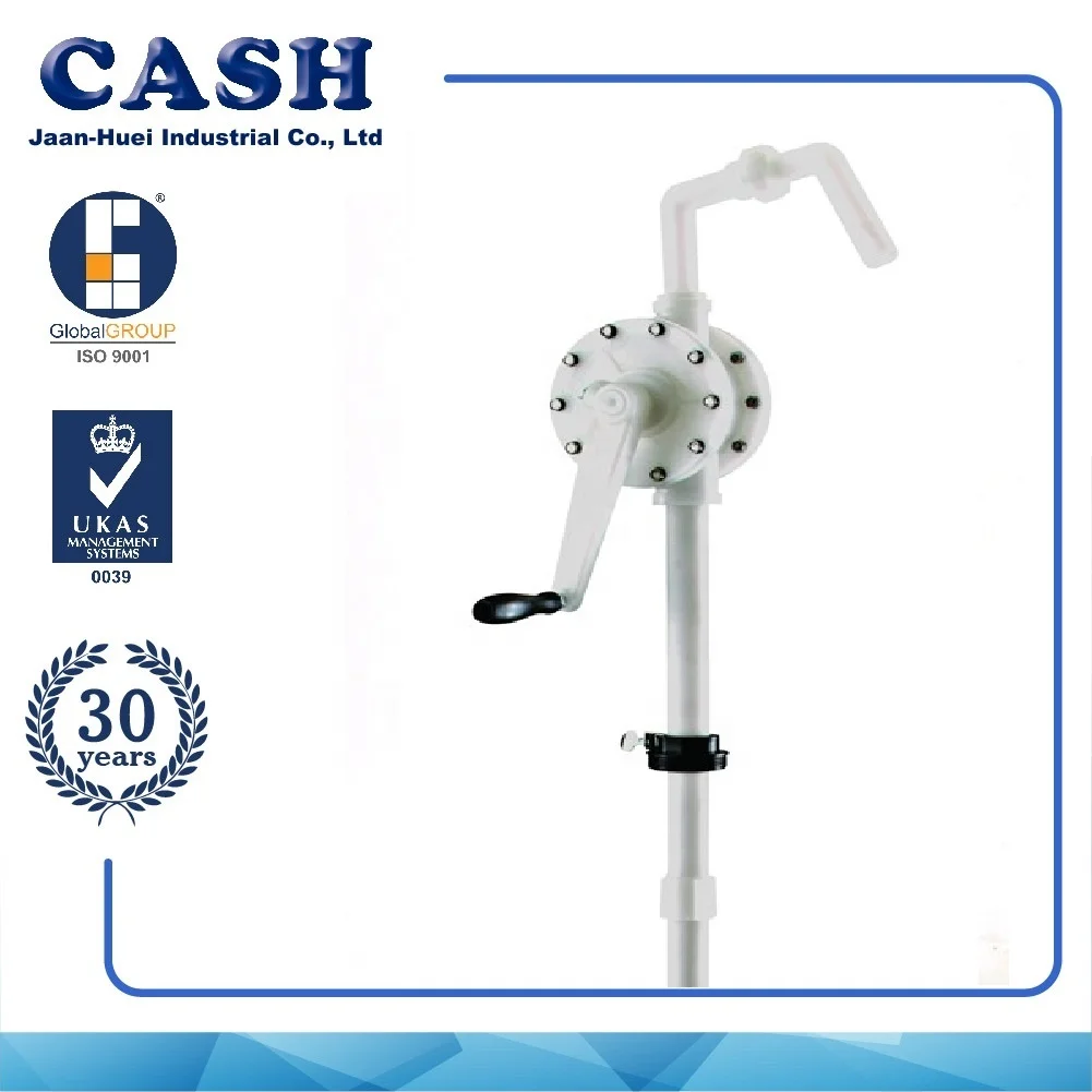 
PVDF chemical high flow hand pump 