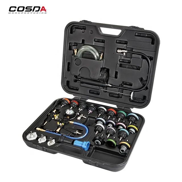 

31 PCS Car Radiator Pressure Tester Kit Car Test radiator repair tools