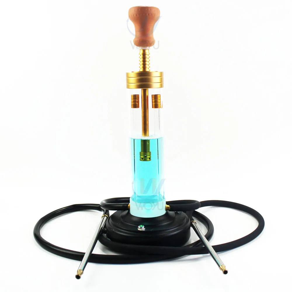 woyu shesha rechargeable battery hookah with laser light shisha