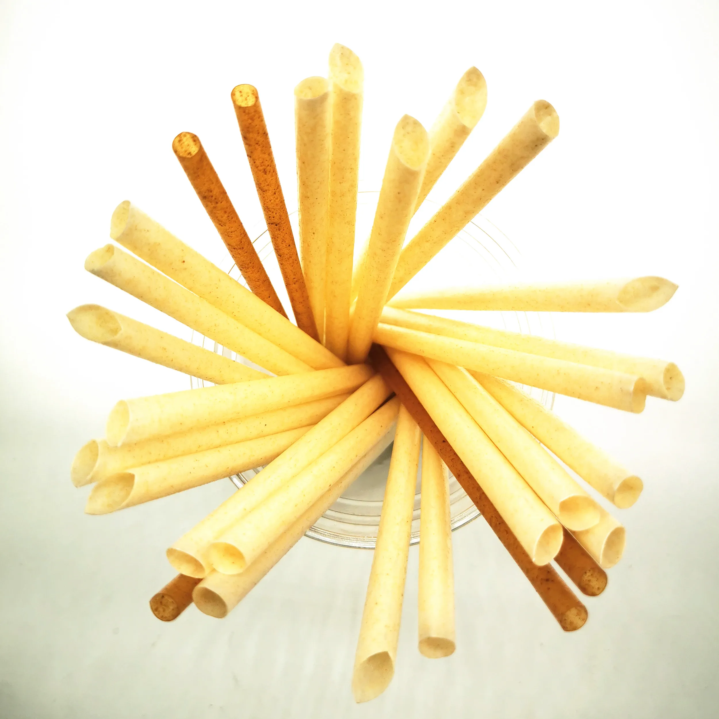 Hot Sale Pla Sugarcane Drinking Straws 100 Biodegradable Compostable