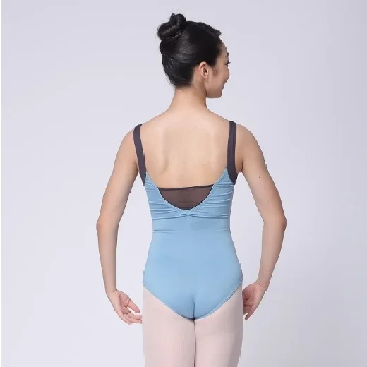 2 mesh ballet leotard