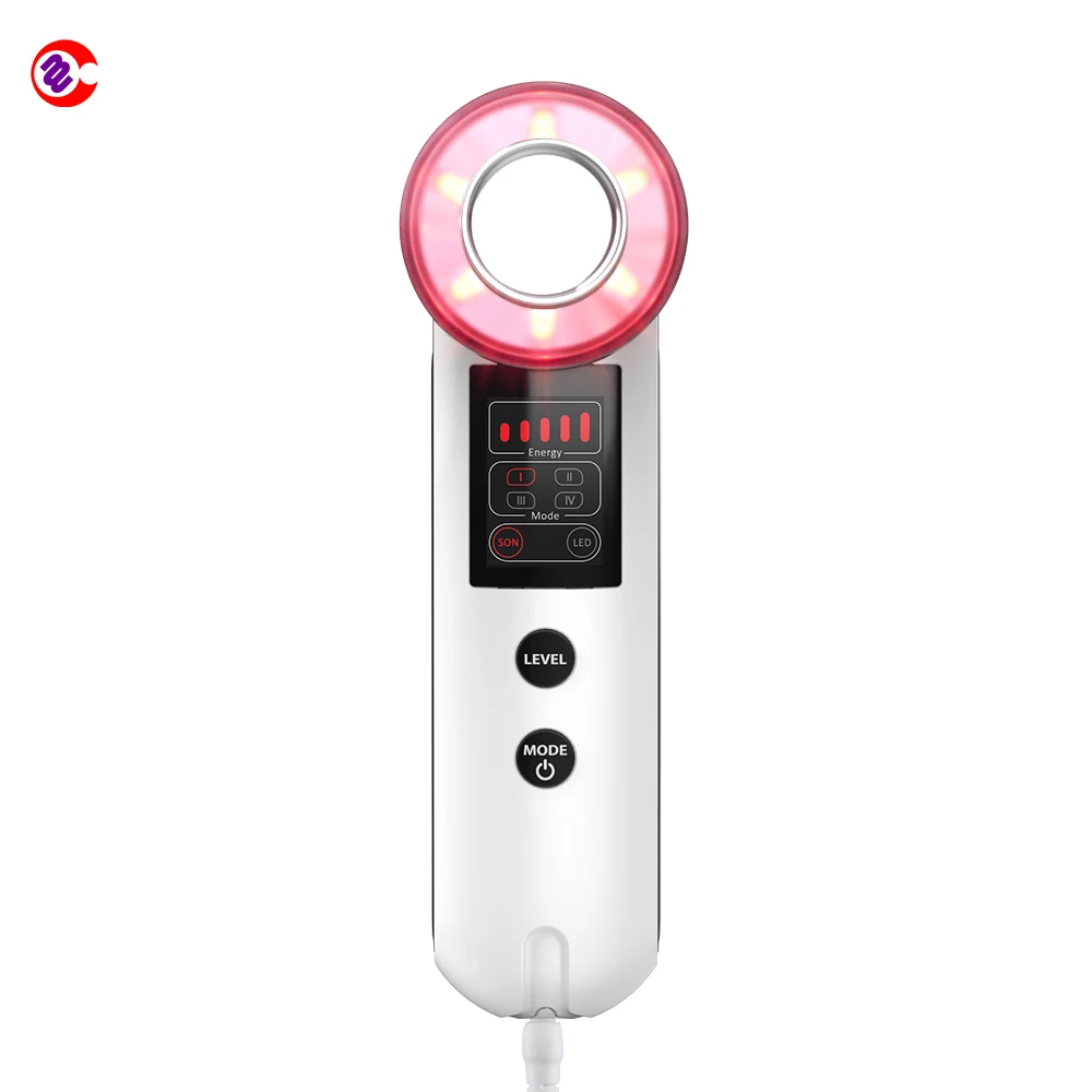 

New Tech Ultrasonic Facial Cleanser Sonic Vibrating Ultrasound Face Cleansing Device Home Use