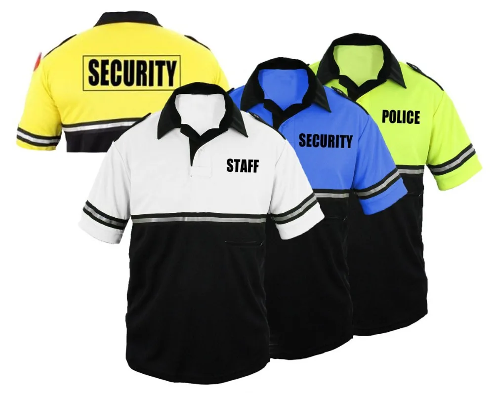 Security Guard Polo Shirt Security Uniform Shirt Security Polo Shirts ...