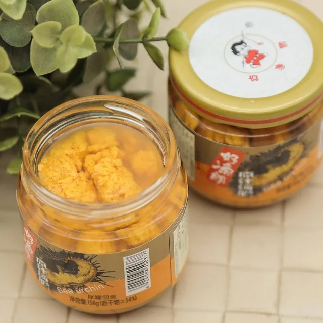 
Delicious natural taste sea urchin roe with gift box 