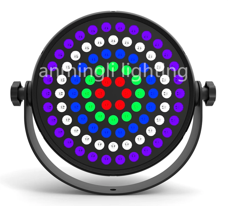 

Super Bright Pro Dj Equipments 90x2w RGBW LED Par LightS Flicker Free Disco Lighting, 1670 million kinds of colors